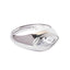 CLARA Real 925 Sterling Silver Marquise Band Ring 