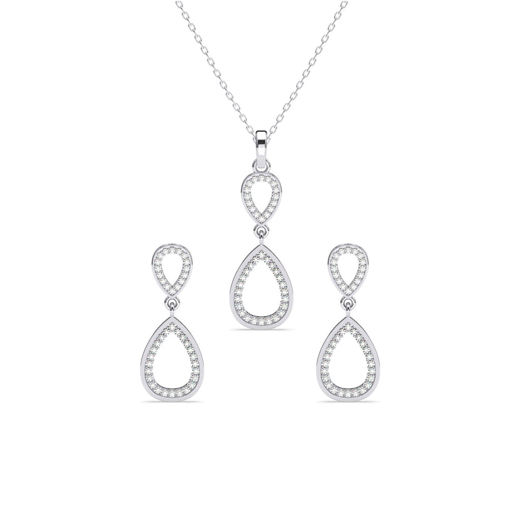 Buy Premium 925 Sterling Silver Pendant Earrings Sets Online – CLARA