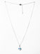 CLARA 925 Sterling Silver Belen Pendant Chain Necklace 