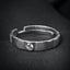 CLARA Real 925 Sterling Silver Neel Band Ring 