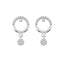 Silver Anja Bali Drop Earrings