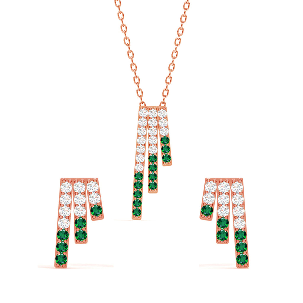 Silver Blanca Jewellery Set