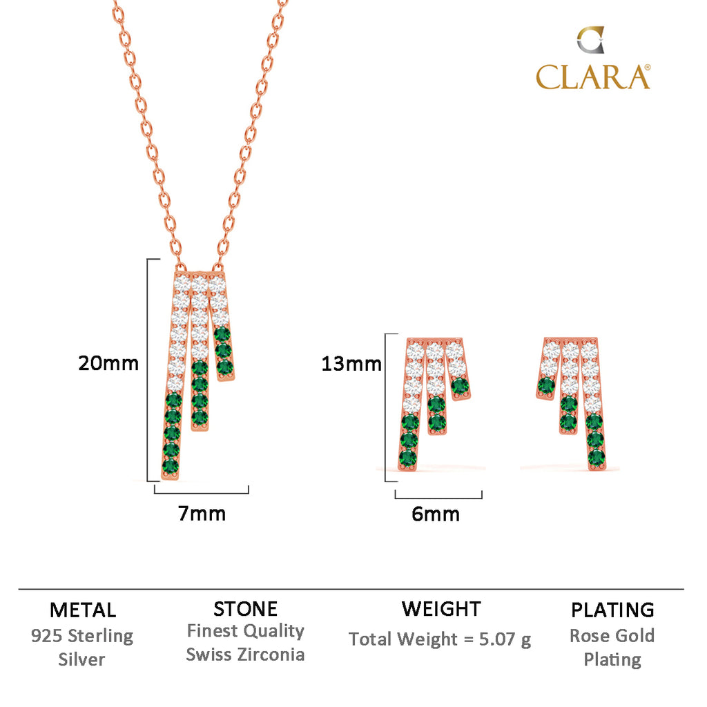 Silver Blanca Jewellery Set