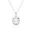 Silver Damsa Real Pearl Pendant Chain