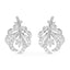 CLARA 925 Sterling Silver Nusa Earrings with Screw Back 