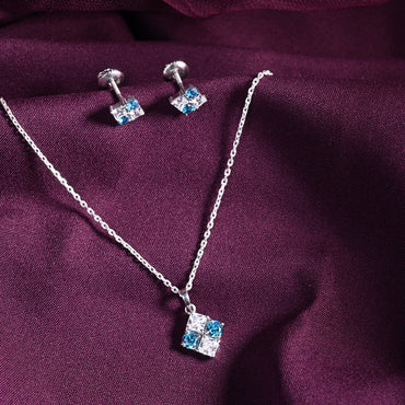 Silver Belen Jewellery Set