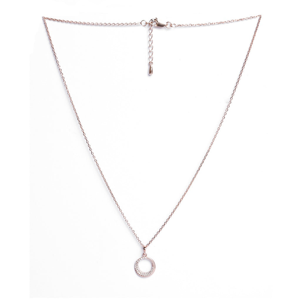 Silver Cerchio Pendant Chain