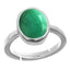Certified Emerald Panna 5.5cts or 6.25ratti 92.5 Sterling Silver Adjustable Ring