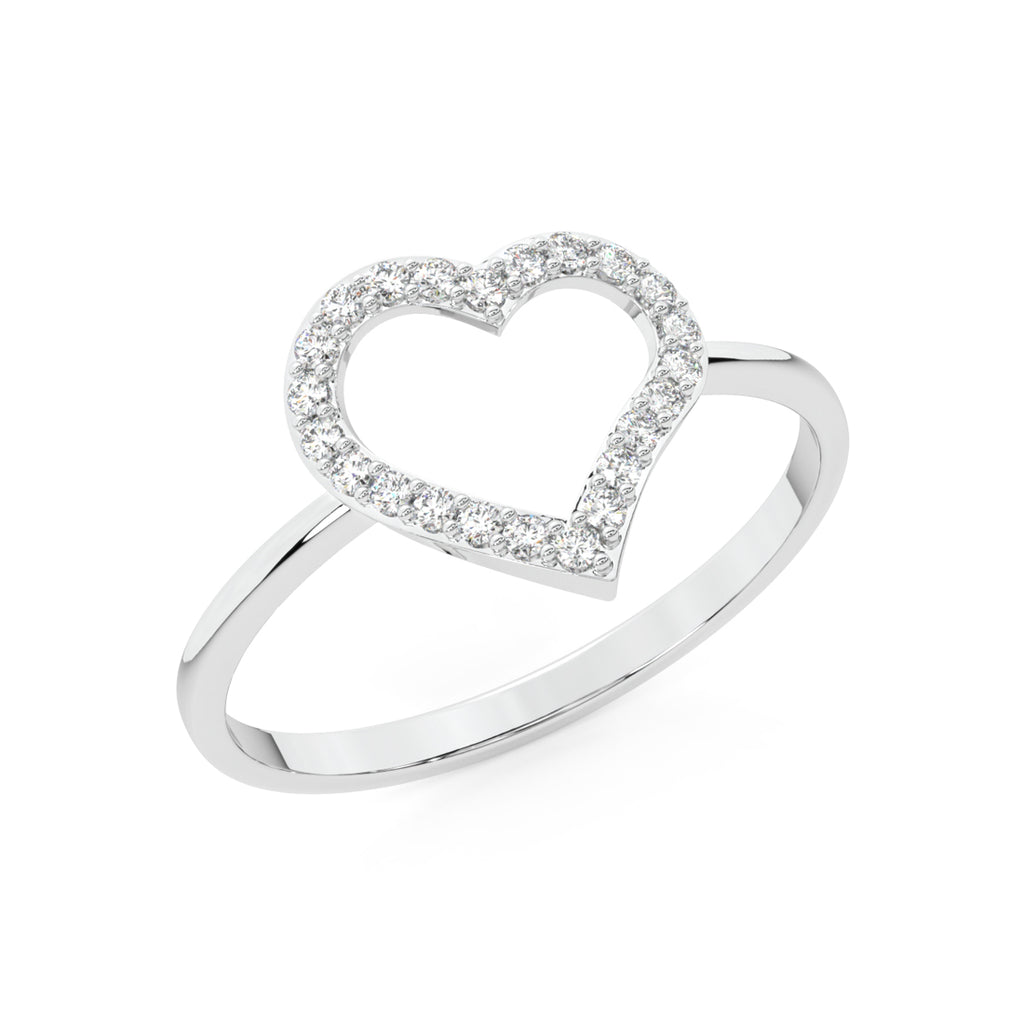 CLARA 925 Sterling Silver Valentine Ring 