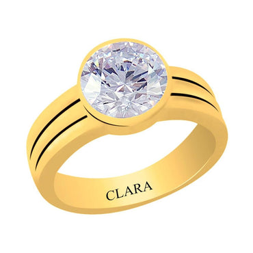 Certified Zircon Stunning Panchdhatu Ring 7.5cts or 8.25ratti