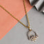CLARA 925 Sterling Silver Tica Pendant Chain Necklace 