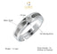 CLARA Pure 925 Sterling Silver Eternity Adjustable Ring Gift for Women and Girls | Partial Matte Finish