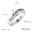 CLARA Pure 925 Sterling Silver Nario Adjustable Ring Gift for Men and Boys | Partial Matte Finish