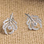 CLARA 925 Sterling Silver Nusa Earrings with Screw Back 