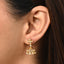 Silver Keya Jhumki Earrings