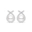 Silver Asal Freshwater Pearl Stud Earrings