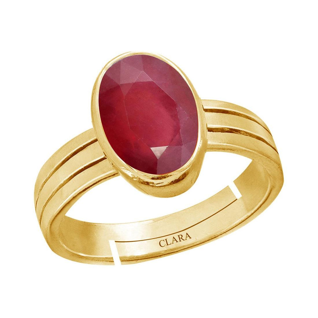 CLARA Certified Original Ruby Manik Gemstone 3.25 to 10.25 ratti 