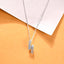 Silver Curl Pendant Chain