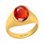 Certified Gomed Hessonite Bold Panchdhatu Ring 5.5cts or 6.25ratti
