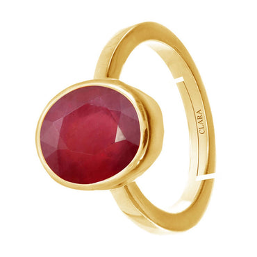 CLARA Certified Original Ruby Manik Gemstone 3.25 to 10.25 ratti 