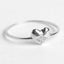 CLARA 925 Sterling Silver Love Ring 