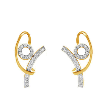 CLARA 925 Sterling Silver Zion Earrings with Screw Back 