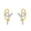 CLARA 925 Sterling Silver Zion Earrings with Screw Back 