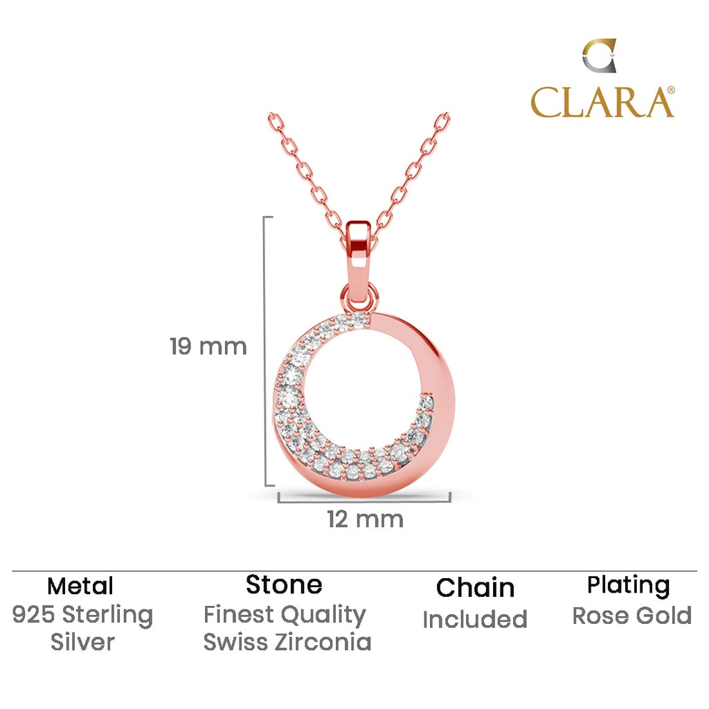 Silver Cerchio Pendant Chain