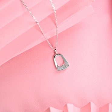 Silver Gemma Pendant Chain 