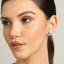 CLARA 925 Sterling Silver Melba Earrings with Screw Back 
