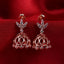 Silver Veda Jhumki Earrings