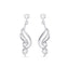 Silver Swirl Earrings