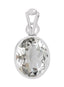 Certified Crystal (Isphetic) Silver Pendant 3cts or 3.25ratti