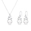 Silver Morsal Real Pearl Jewellery Set