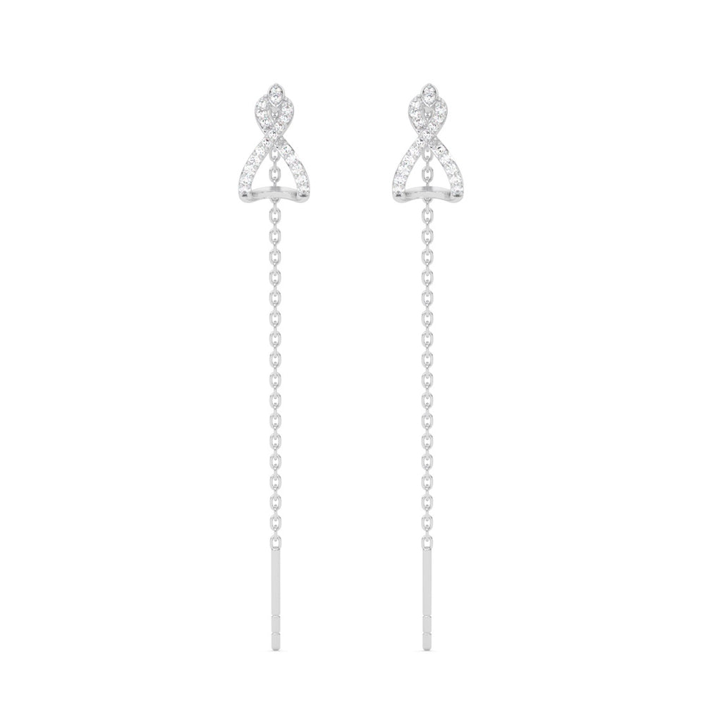 Silver Bella Sui Dhaga Threader Earrings