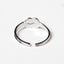 CLARA Pure 925 Sterling Silver Knot Finger Ring 