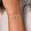 CLARA 925 Pure Silver Stylish Hand Bracelet