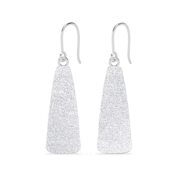 Silver Evie Crystal Finsih Earrings