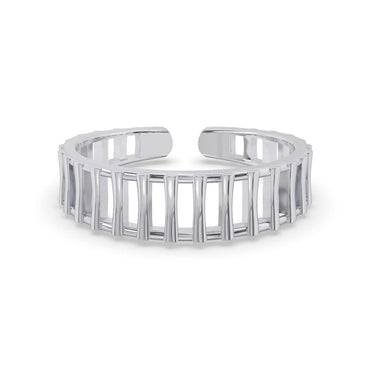 CLARA Pure 925 Sterling Silver Daily wear Finger Ring 
