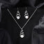 Silver Morsal Real Pearl Jewellery Set