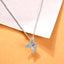 Silver Floral Pendant Chain