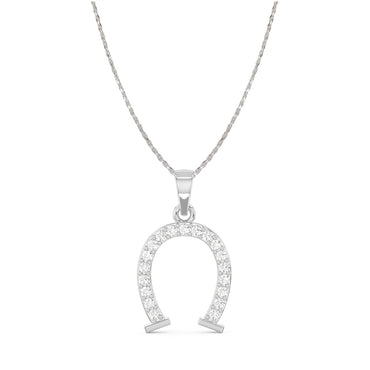 CLARA 925 Sterling Silver Magnet Pendant Chain Necklace 