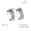 CLARA 925 Sterling Silver Tortoise Toe Rings Pair 