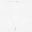 Silver Etta Solitaire Pendant Chain