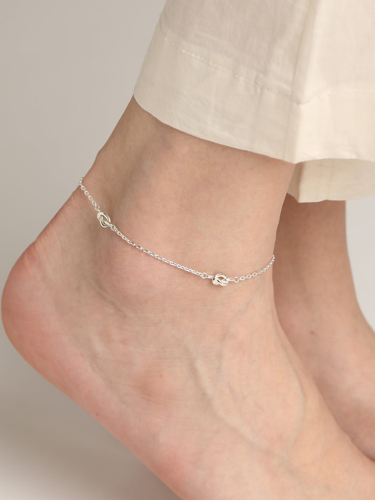 Buy 100% Real 925 Silver Anklets/ Payal for Women Girls – CLARA
