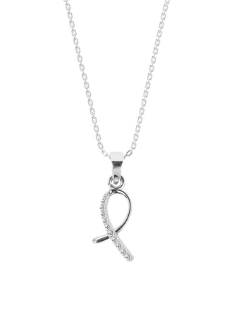 CLARA 925 Sterling Silver Lia Pendant Chain Necklace 