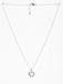 CLARA 925 Sterling Silver Curly Heart Pendant Chain Necklace 