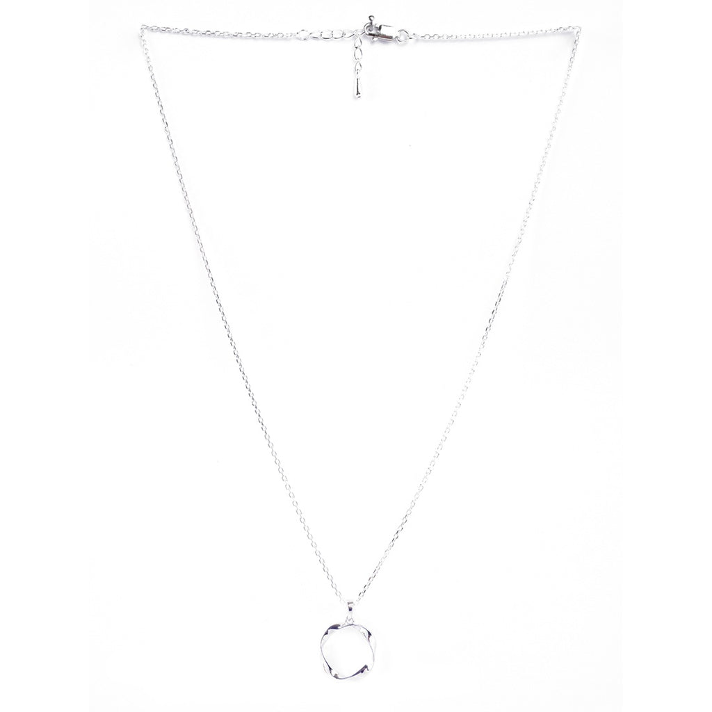 Silver Aya Pendant Chain Necklace