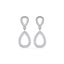 Silver Serenity Dangler Earrings