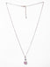 CLARA 925 Sterling Silver Rosa Pendant Chain Necklace 